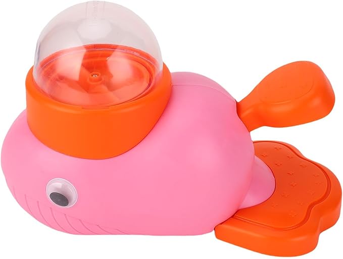 Dog Treat Dispenser Toy, Interactive Enrichment Puzzle Toy with Automatic Feeding and Large Capacity Slow Feeder for Dogs and Cats (Pink)