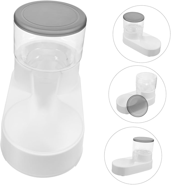 POPETPOP 2pcs Automatic Cat Feeder and Water Dispenser Dog Feeder Bowl Self-Filling for Cats and Dogs Pet Dispenser Pet Water Container