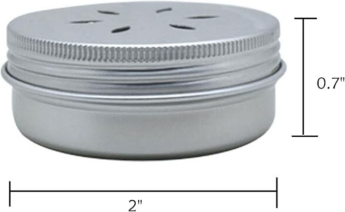 CHENGXINWENHUA Dog skent Work tins 6 Pack，Dog Scent Training Box，Dogs Nose Work containers (1, 4 Jars+6 Magnetic Box)
