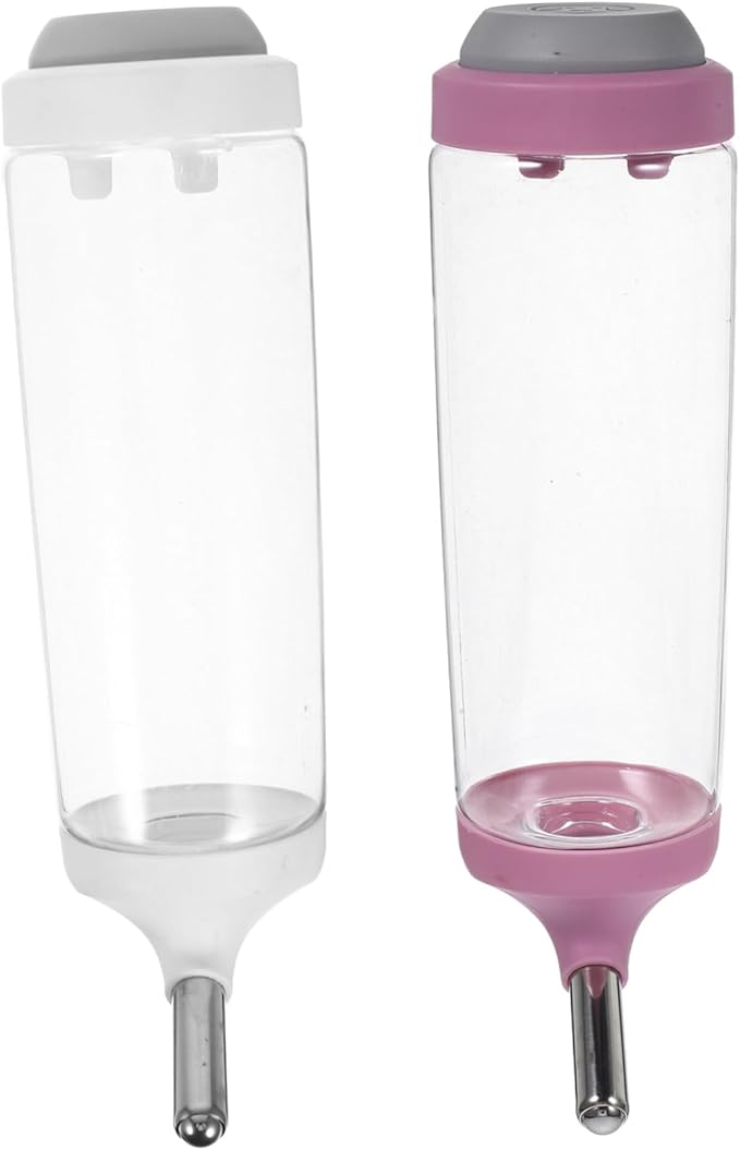2pcs Automatic Pet Water Feeder Hanging Water Dispenser for Dogs and Cats Capacity Easy to Clean Durable Material for Home Travel