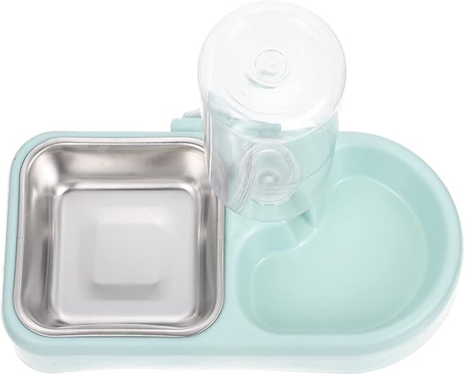 Kisangel 1 Set Detachable Hanging Pet Feeder Water Bowl Automatic Gravity Dog Bowl and Cat Food Dispenser for Convenient Pet Care for Home