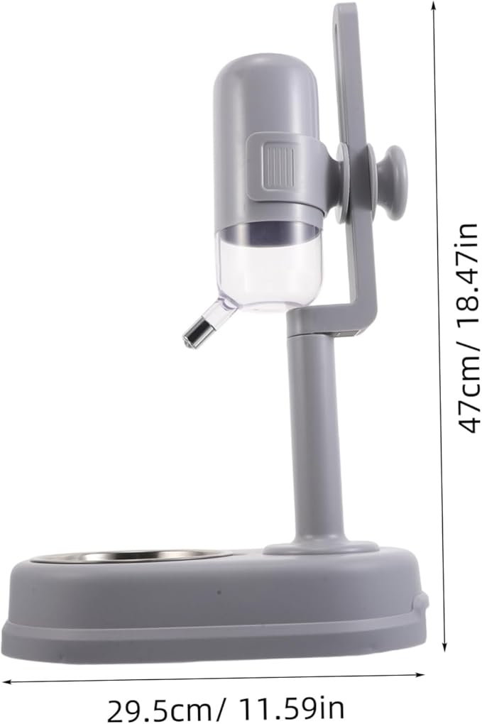 SUPVOX Automatic Waterer Double Layer Pet Feeder Food Water Dispenser for Dogs Cats Space-Saving Cage Hanging Feeder