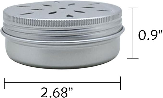 CHENGXINWENHUA Dog skent Work tins 6 Pack，Dog Scent Training Box，Dog Nose Work containers (drip)