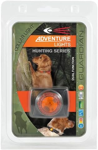 Guardian Hunting Series Dog Collar Light, Orange
