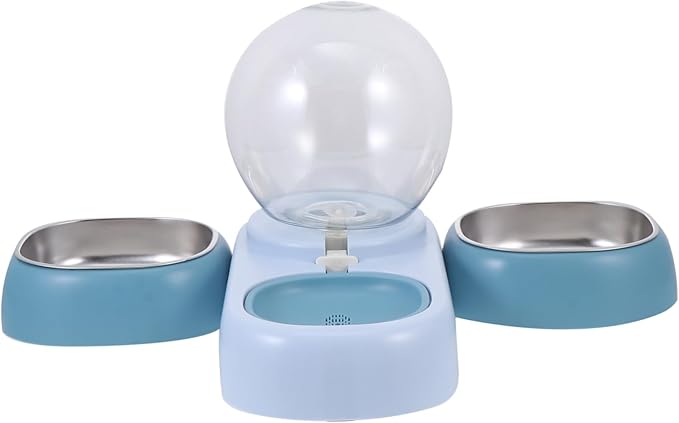 BESPORTBLE Transparent Pet Water Dispenser Automatic Water Feeder for Cats Dogs and Pets Lightweight Abs Design with Easy Clean Features