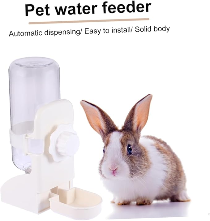 BESPORTBLE 1pc Large Capacity Automatic Drinking Kettle Pet Water Station Gravity Waterer for Dogs and Cats Easy to Use