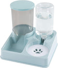 2 in 1 Automatic Dog Water Food Bowl Water Dispenser for Pet Lovely Dog Feeder Raised Food Container Bowl