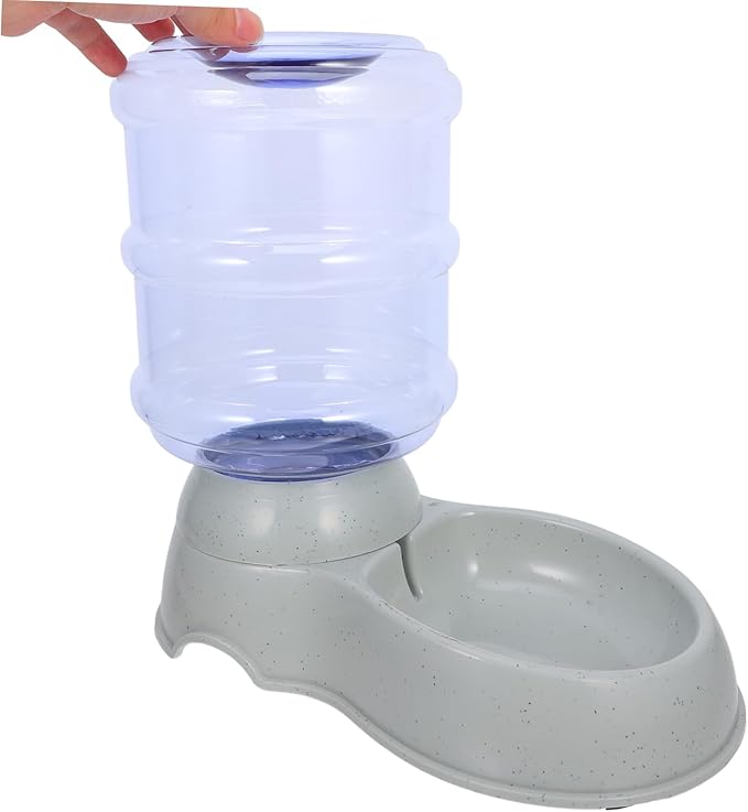 UPKOCH Automatic Pet Drinking Water Bowl Large Capacity Dog Water Dispenser for Outdoor Use
