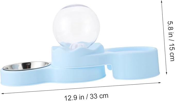 Automatic Cat Feeder Cat Fountain Pet Water Dispenser No Spill Design Healthier Pet Hydration