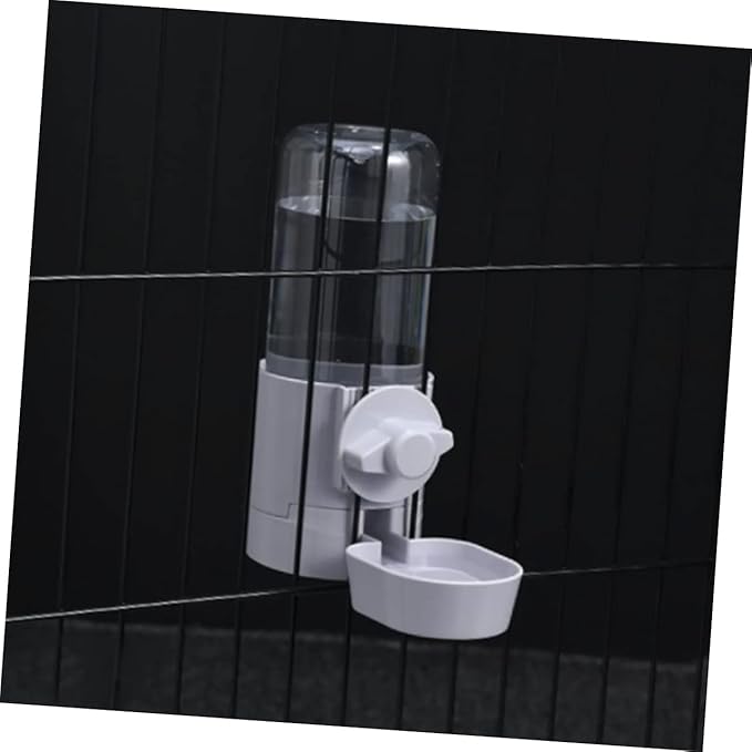 HANABASS Hanging Dog Water Dispenser Automatic Pet Water Feeder for Cats and Dogs Compact Design Lightweight for Cages and Portable Use