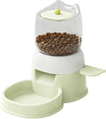 Portable Pet Feeding Dispenser - Versatile Cat Feeding Dispenser, 2L Pets Food Bowl for Outdoor, Press Top Smart Feeder, Pets Feeder, Dog Food Holder for Home Cage Daily Use