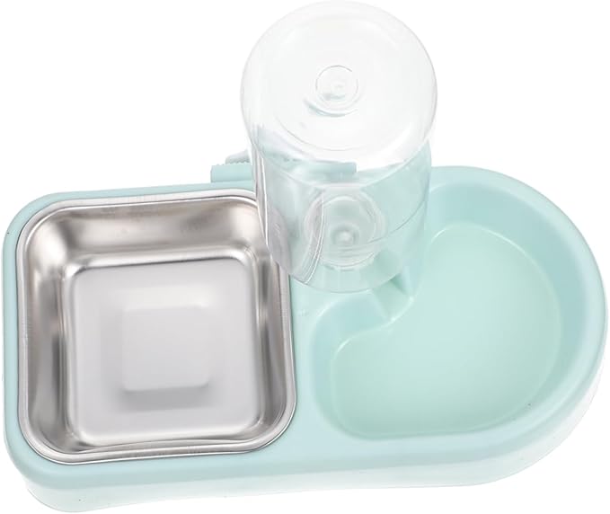 HANABASS 1set Hanging Automatic Pet Water Feeder Non-Skid Dog Bowl Cat Bowl Detachable Dual Dispenser for Convenient Feeding for Cats Dogs Packaging