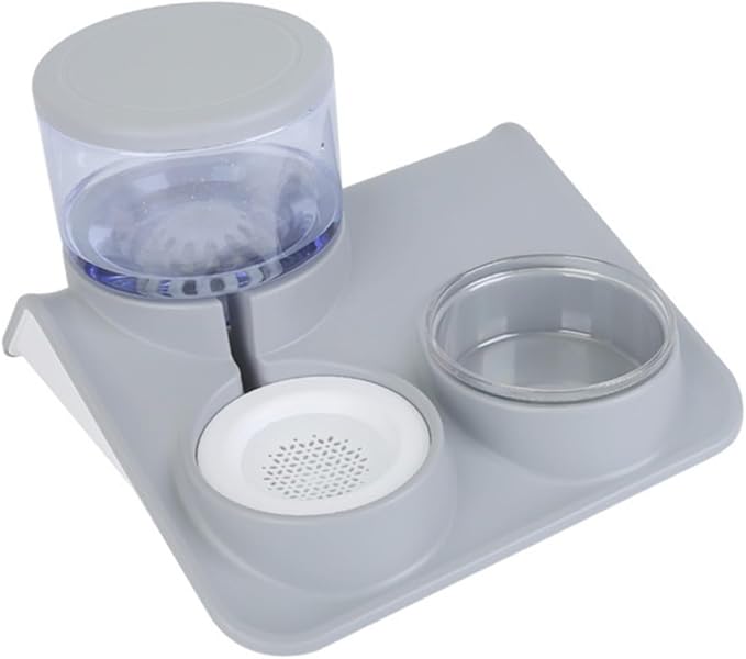 SUPVOX Automatic Pet Water Fountain Cat Dog Feeder Bowl Dual-use Pet Bowl Raised Safe