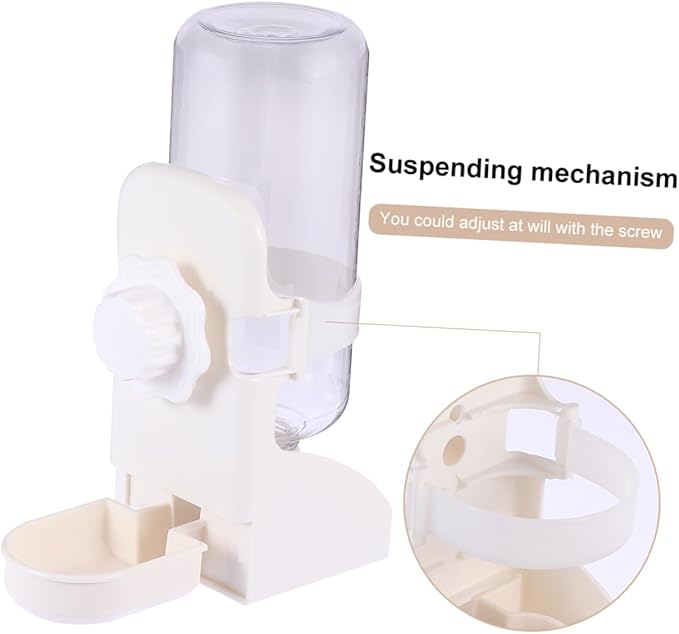 BESPORTBLE Hanging Water Dispenser for Large Dogs Automatic Pet Water Fountain Gravity Waterer Leak Design