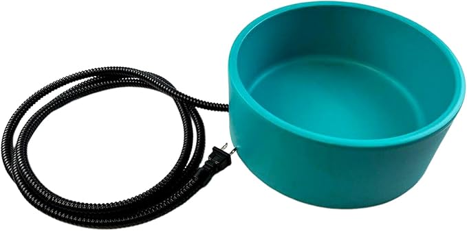 Heated Pet Bowls, Automatic Feeding Dish, 3.2L Shock Resistant Winter Pet Feeder for Small Medium Large Dogs, BPA Free Anti Spill Water Bowl, Puppy Cat Bird Indoor Outdoor Garden Yard Use