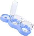 Multi Use Pet Feeder with Fall Design Transparent Detachable Water Dispenser for Cats and Dogs Practical Indoor Pet Supply