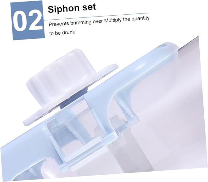 1pc Hanging Waterer Automatic Pet Water Dispenser for Dogs and Cats Leak Design Versatile Use Color