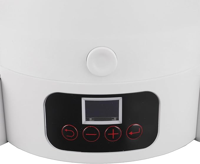 Automatic Cat Feeders, 5L Timing Portion Control Cat Food Dispenser with 2 Stainless Steel Bowl, Support Dual Power Supply, Large Capacity Smart Auto Pet Feeder for Cats and Dogs