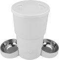Automatic Cat Feeder, 5L Capacity Remote Control Timed Cat Feeder with Stainless Steel Bowl, Pet Food Dispenser Dog Feeding Station Dry Food Dispenser Smart Pet Feeder for Pet