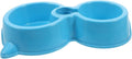 Dual Dog Bowls Pet Feeder Water Dispenser Dog Bowl for Puppy Stand for Automatic Hydration