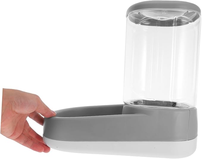 Toyvian Pet Water Dispenser Food Feeder Automatic Water Feeding Station for Cats and Small Medium Large Dogs