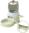 Compatible for Large Capacity Water Fountain Bowl, Automatic Pet Feeder with Detachable Design for Dry and Wet Food(A)
