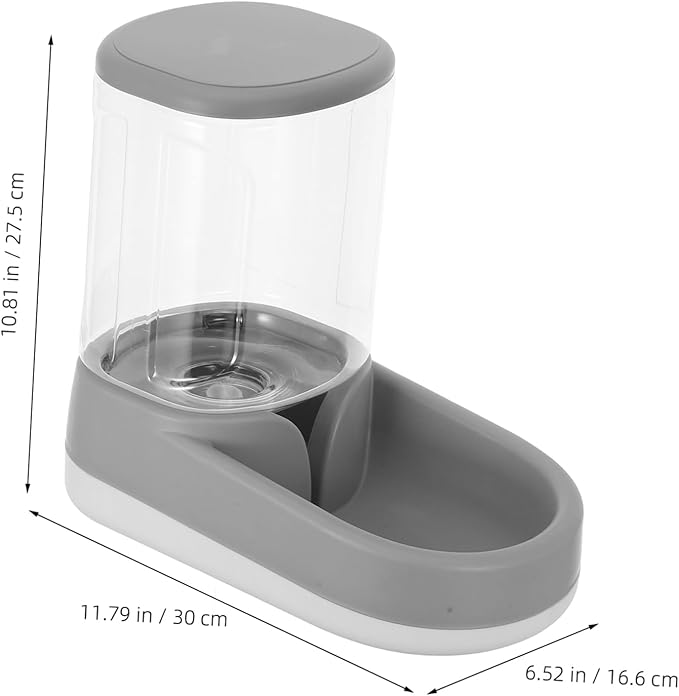 YARNOW Automatic Cat Feeder and Water Dispenser for Small to Medium Pets Portion Control Capacity Food Bowl Quiet for Dogs and Cats