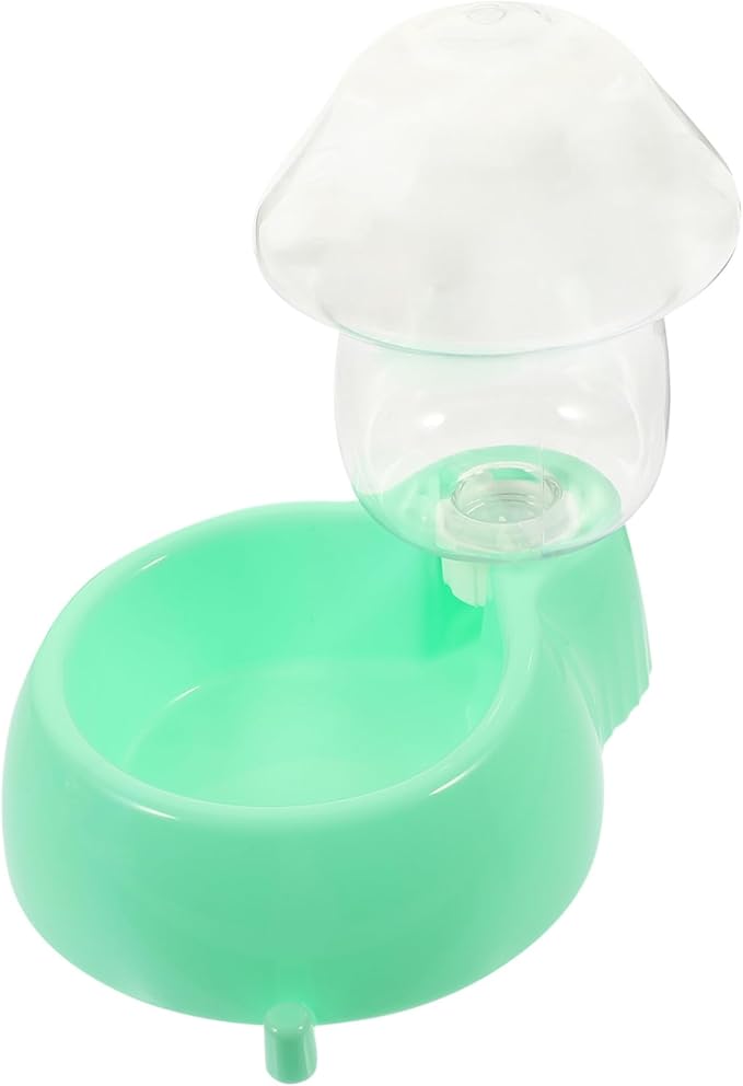 BESPORTBLE Automatic Pet Water Dispenser Transparent Water Feeder for Dogs and Cats Durable Plastic Drinking Bowl Compact and Easy to Clean for Home Travel