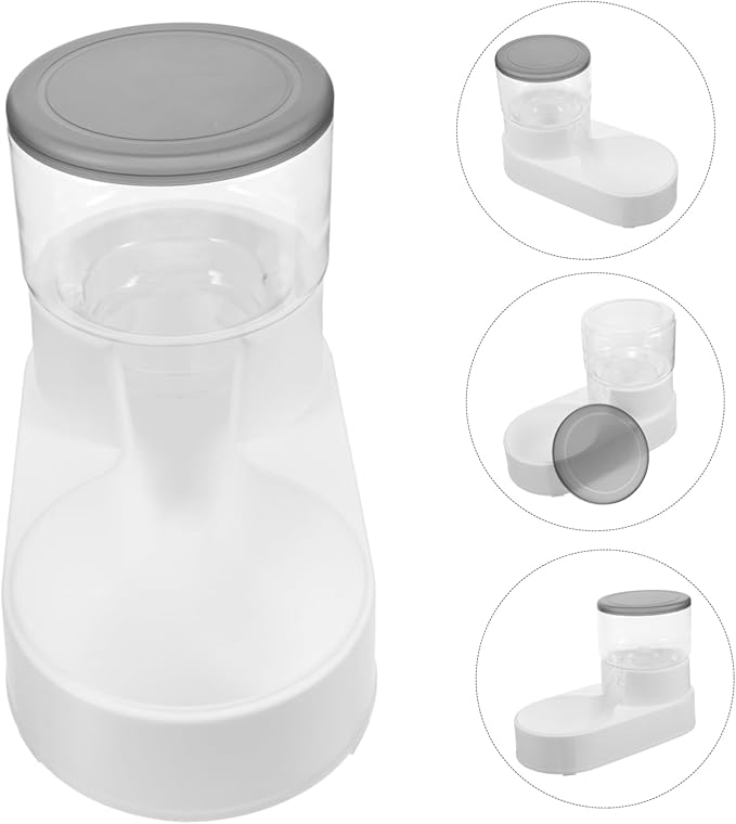 Milisten Automatic Dog Food Feeder Dispenser Pet Feeder for Cats Dogs Compact Design for Home Use for Dry and Wet Food Gentle