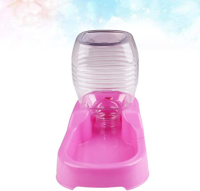 3pcs Pet Water Feeder Bowl for Dogs and Puppies Non- Design Smooth Safe Materials for Home and Pet Shops Color