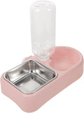 Sosoport Double Pet Water Feeder for Dogs and Cats Automatic Drinking Tool Convenient and Spill Design Safe High-Density Material for Home and Pet Shops