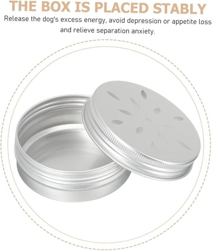 BESTonZON 6Pcs Portable Dog Scent Training Cases Holders for Nose Work Odor Detection Training for Pet Agility Training Nosework Activities