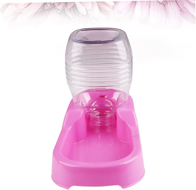 Angoily 2pcs Pet Drinking Bowl for Dogs and Puppies Creative Water Feeder Unique Design Smooth Safe Materials for Home and Pet Shops