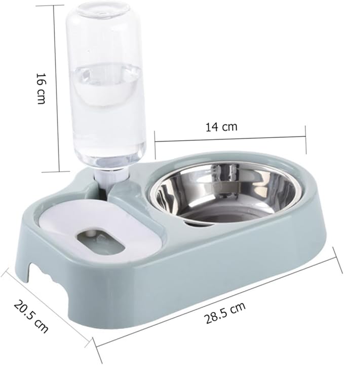 Dog Fountain Water Bowl Dog Water Bowl Refillable Feature Pet Feeder for Cat