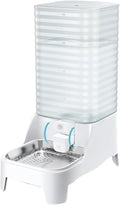Compatible for 8L Large Automatic Pet Feeder Water Station Stainless Steel for Daily Pet Use