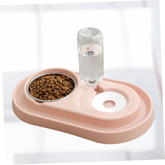 Pet Water Feeder Auto Fill Dog Bowl Pet Water Dispenser Plastic Stainless Steel for Dogs Feeding Drinking Bowl