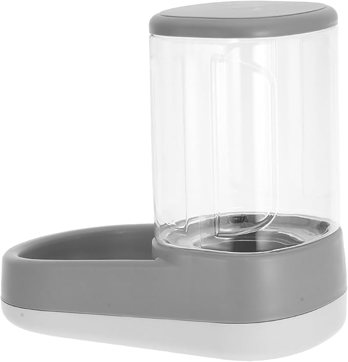 Toyvian Pet Water Dispenser Food Feeder Automatic Water Feeding Station for Cats and Small Medium Large Dogs