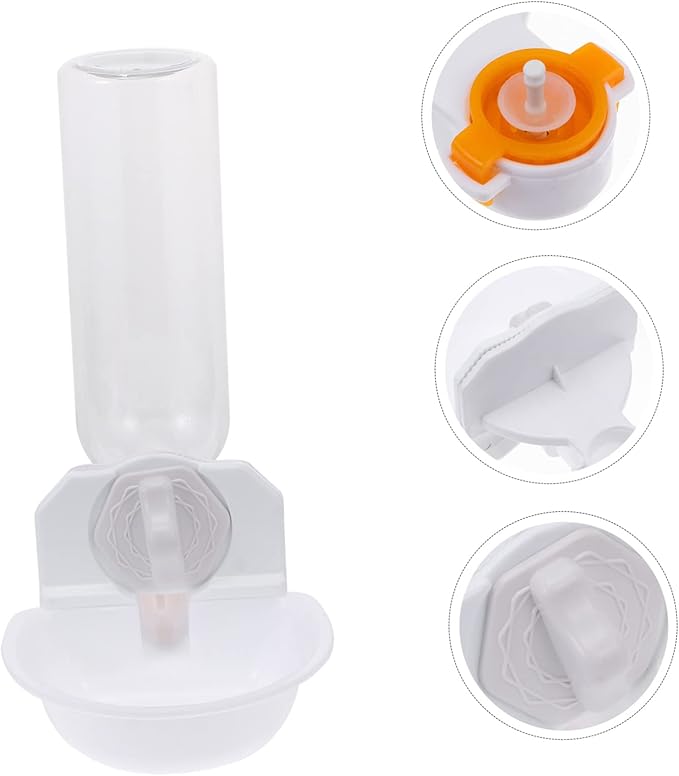 Pet Water Dispenser Automatic Feeder Dog Cat Water Holder Safe Materials No Odor for Hydration