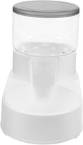 GANAZONO Automatic Pet Feeder Dispenser for Dogs and Cats Gravity Feeding Food Bowl with Texture for Easy Monitoring Durable Design with Capacity for Convenient Use