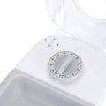 Automatic Pet Feeder, 12.4 oz, Large Capacity, Anti Slip Design, Ice Pack Included, Dishwasher Safe, for Cats and Small Dogs (Gray)