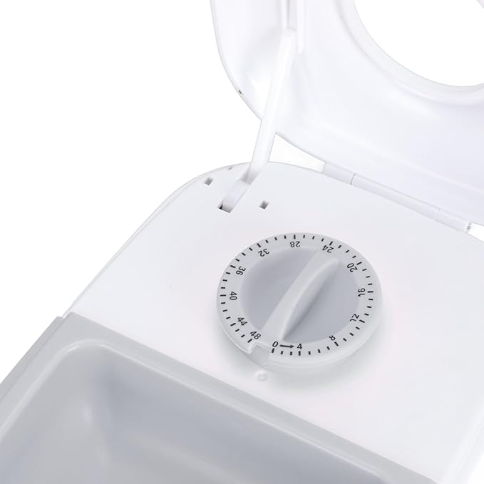 Automatic Pet Feeder Multifunction Single Meal Timed Cat Food Dispenser Pet Food Dispenser Detachable for Cats and Dogs (Gray)
