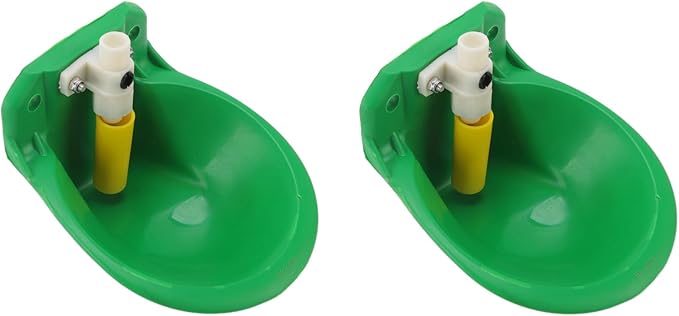 TOPINCN Automatic Water Dispenser for Dogs, Outdoor Dog Water Bowl Plastic Water Feeder for Small to Large Pets Large Livestock Waterer