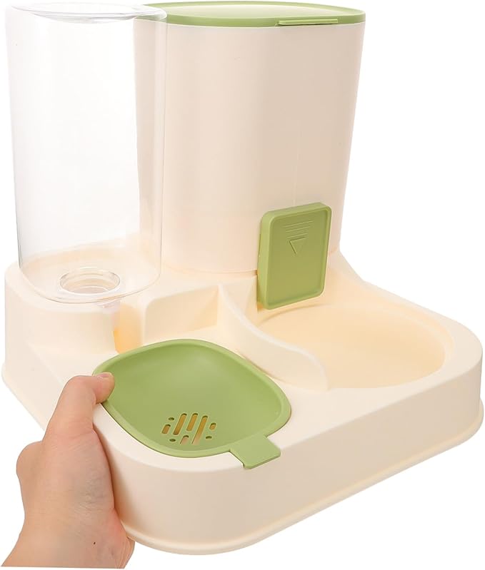 Mipcase Pet Waterer Dog Water Dispenser No Spill Water Bowl for Cats Automatic Pet Feeder