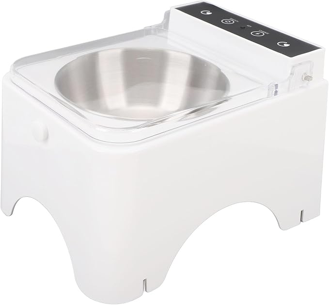 Automatic Intelligent Cat Dog Feeder Bowl, Smart Pet Feeder with Sensing Technology for Cats and Dogs, High Strength Materials, Lid Design, Raised Eating Angle (Style 1)