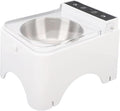Automatic Intelligent Cat Dog Feeder Bowl, Smart Pet Feeder with Sensing Technology for Cats and Dogs, High Strength Materials, Lid Design, Raised Eating Angle (Style 1)