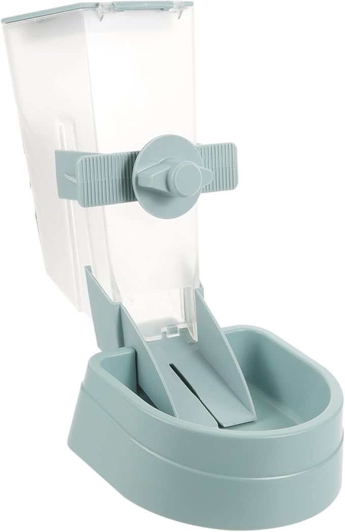 TOYANDONA Hanging Pet Feeder Automatic Bowl for Dogs Wall Mounted Dog Food Dispenser Easy to Prevents Messes for Cages and