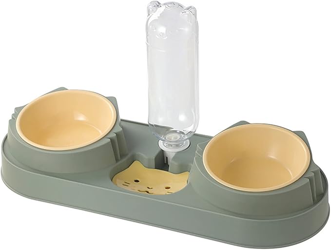 Pet Feeding Bowl Dog Food Small Dogs Food Large Capacity Anti-Skid Feeding Dispenser Kitten Feeder Pet Supplies for Small Dogs Treats
