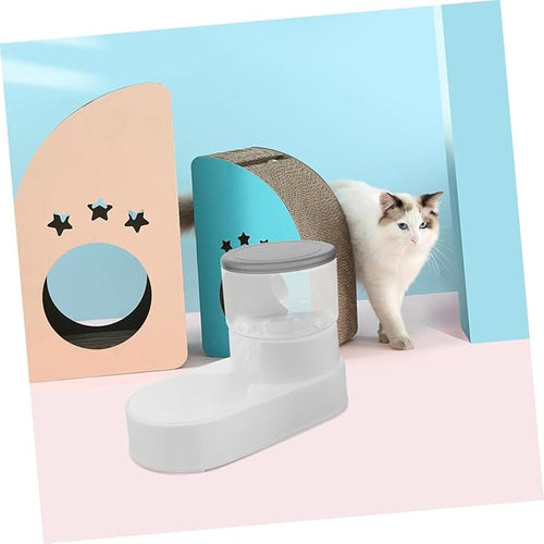 2pcs Automatic Feeder Bowl for Cats and Dogs Gravity Pet Water Dispenser Feeder