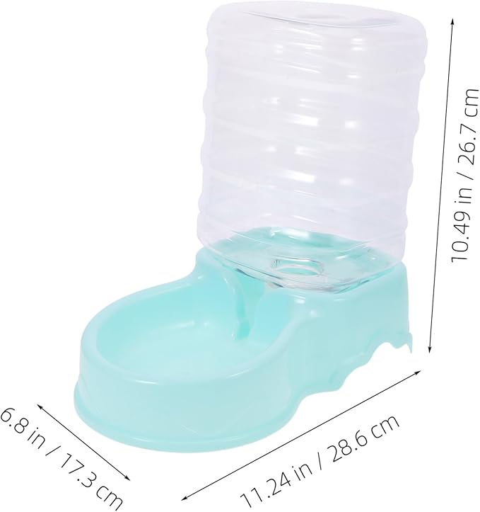 BESPORTBLE Automatic Dog Water Feeder and Cat Water Dispenser Durable Pet Watering Station with Unique Design Shatter-Resistant Material for Home Decor and Pet Hydration