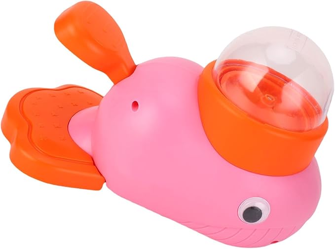 ZJchao Interactive Dog Cat Feeder Toys Automatic Dog Feeding Dispenser Puzzle Toy Enhances IQ Training and Entertainment for Pets (Pink)